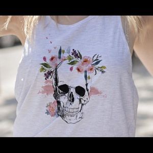 Pink skeleton tank